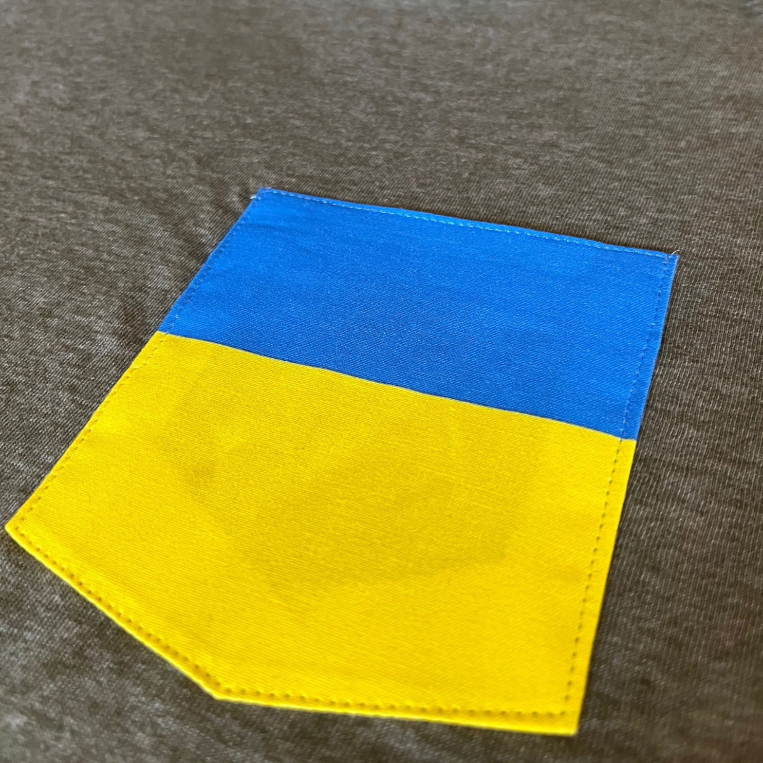 Ukraine Flag Pocket Tshirt